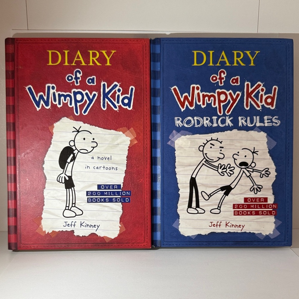 The Diary of a Wimpy Kid Volumes 1 & 2 
by Jeff Kinney